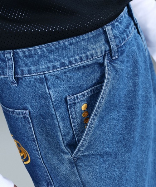 NIKE ショートデニムパンツ　ブルー セール】ナイキ スポーツウェア ジュニア フレンチテリー