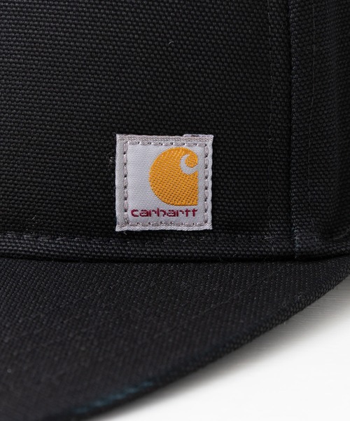 Carhartt（カーハート）の「Carhartt カーハート M FrmDck Flt Brm Cap ロゴワークキャップ（キャップ・メンズ・ブラック/ブラウン/チャコールグレー・FREE）」の9枚目の写真