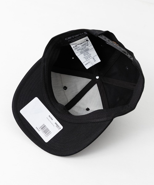 Carhartt（カーハート）の「Carhartt カーハート M FrmDck Flt Brm Cap ロゴワークキャップ（キャップ・メンズ・ブラック/ブラウン/チャコールグレー・FREE）」の7枚目の写真
