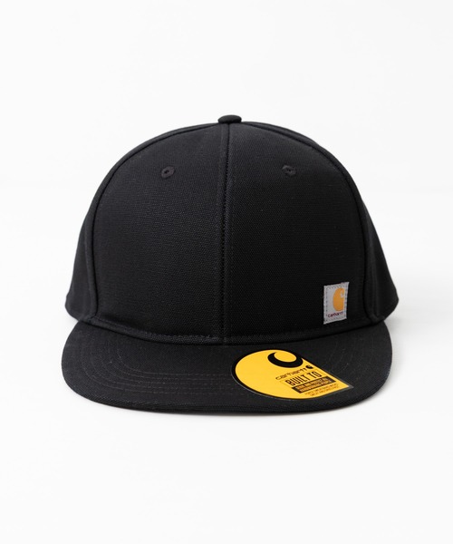 Carhartt（カーハート）の「Carhartt カーハート M FrmDck Flt Brm Cap ロゴワークキャップ（キャップ・メンズ・ブラック/ブラウン/チャコールグレー・FREE）」の5枚目の写真