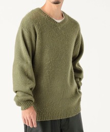 【別注】TOWN CRAFT / シャギー Vネック ニット（ユニセックス）