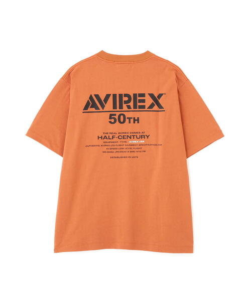 50th Anniversary》S/S T-SHIRT / アヴィレックス50周年 半袖T
