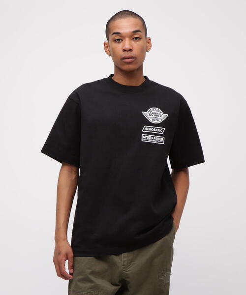 *AVIREX* 50周年記念 半袖ロゴＴシャツ AVIREX 50th T-SHIRT / アヴィレックス50周年 半袖Tシャツ（T
