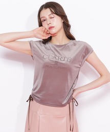 JILL by JILL STUART | ◇ベロアコンパクトTシャツ(Tシャツ/カットソー)