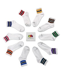 FRUIT CAKE（フルーツケイク）の「【FRUIT OF THE LOOM/フルーツオブザルーム】 FTL 10P クオーターソックス（ソックス/靴下）」