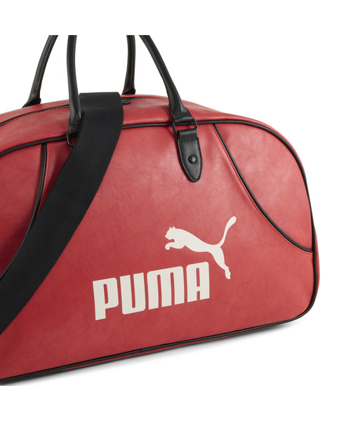PUMAプーマ ボストンバック ワインレッド PUMA プーマ ミニ ハンド ボストン バッグ 赤 レッド y2k - メルカリ