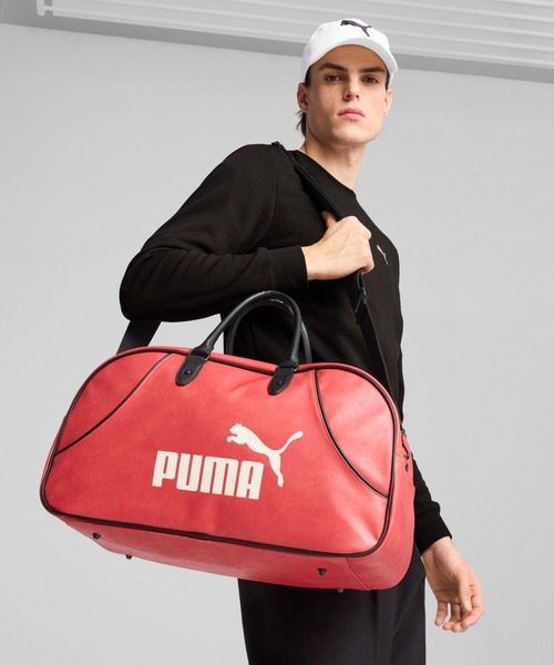 PUMAプーマ ボストンバック ワインレッド セール】PUMA プーマ ユニセックス アーカイブ グリップ バッグ