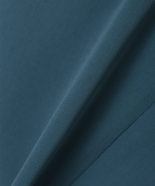 F i.n.t（フィント）の「【セットアップ対応】ハートラペルケープスリーブジャケット（セットアップ・レディース・ブルーグリーン/モカ・FREE）」の22枚目の写真