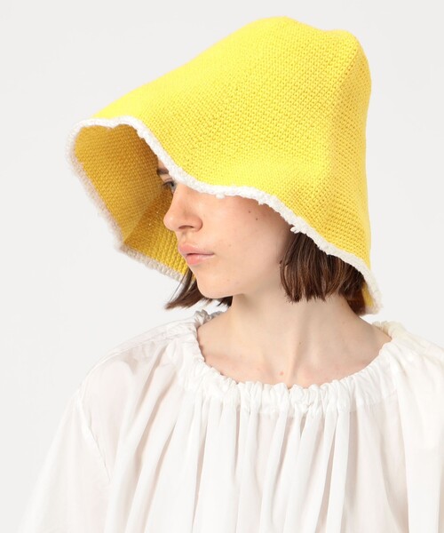 TOMORROWLAND (トゥモローランド)の「NITTO BUCLET チューリップハット(ハット・レディース・イエロー・FREE)」の2枚目の写真