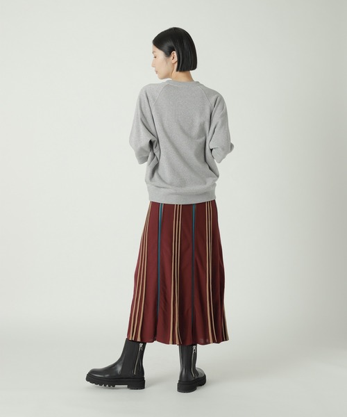 ZUCCa（ズッカ）の「ニットプリーツ / ニットスカート / S（スカート・レディース・ボルドー/ブラック/オレンジ・M size）」の12枚目の写真