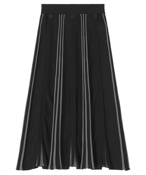 ZUCCa（ズッカ）の「ニットプリーツ / ニットスカート / S（スカート・レディース・ボルドー/ブラック/オレンジ・M size）」の7枚目の写真