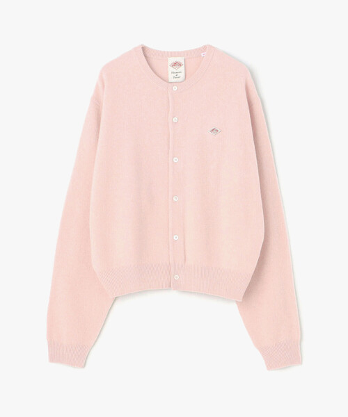 【タグ付き新品】DANTON | ラムウール クルーネックニットカーディガンb DANTON | ラムウール クルーネックニットカーディガン WOMEN