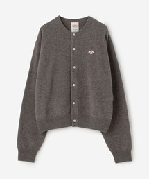 DANTON | DANTON | ラムウール クルーネックニットカーディガン WOMEN(カーディガン/ボレロ)