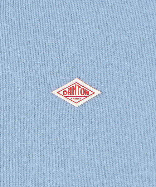 DANTON（ダントン）の「DANTON | ラムウール クルーネックニットカーディガン WOMEN（カーディガン/ボレロ・レディース・ライトグレー/レッド/オートミール/グレイッシュベージュ/ピンク系その他/ブラック/ライトブルー・36/34）」の11枚目の写真