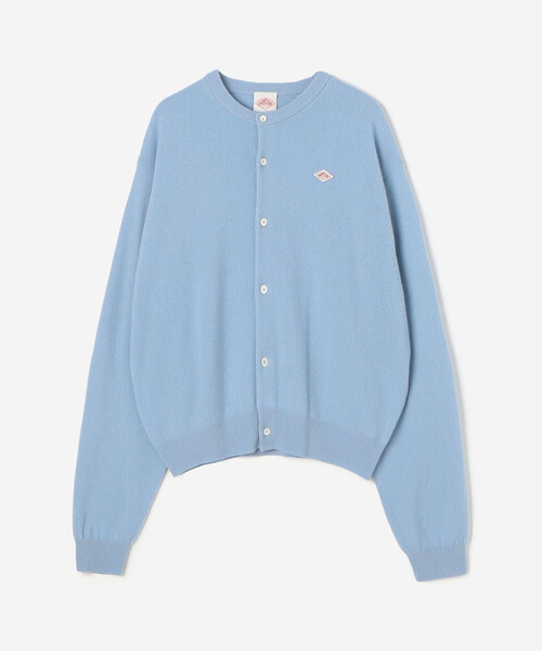 【タグ付き新品】DANTON | ラムウール クルーネックニットカーディガンb タグ付き新品】DANTON | ラムウール クルーネックニットカーディガンb