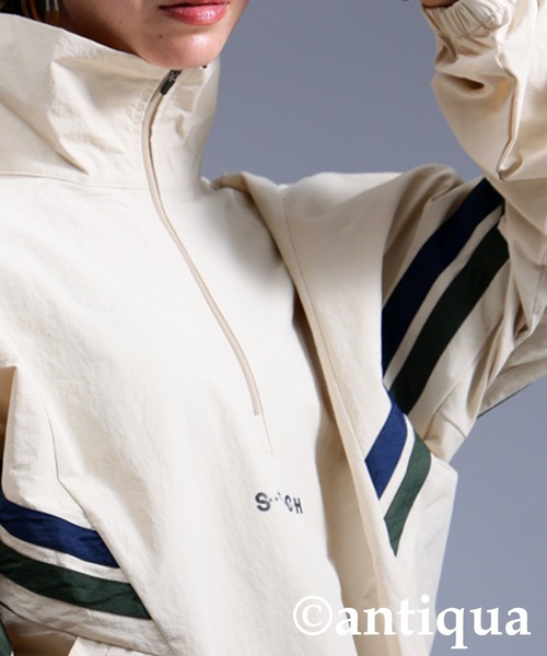 antiqua（アンティカ）の「【STCH】配色ラインプルオーバー（その他トップス・レディース・ブラック/ベージュ・ML/LXL）」の22枚目の写真