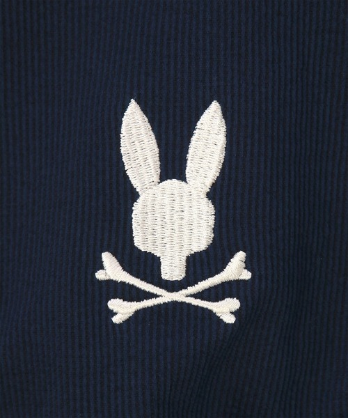 Psycho Bunny(サイコバニー)の「シルケットサッカー Tシャツ(Tシャツ/カットソー・メンズ・ブラック/ネイビー・X-LARGE/LARGE/MEDIUM)」の5枚目の写真