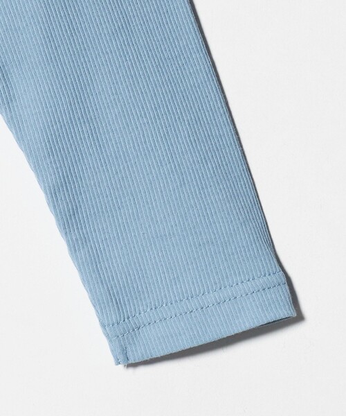 green label relaxing（グリーンレーベルリラクシング）の「シースルー ロンT＋タンク セット / キッズ  100㎝-160㎝（Tシャツ/カットソー・キッズ・ターコイズブルー系/ナチュラル/ダークグレー・150cm/140cm/120cm/100cm/130cm/110cm/160cm）」の19枚目の写真