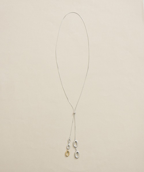 KATHARINE ROSS（キャサリンロス）の「【KATHARINE ROSS】【Joli&Micare】サークルTWOフォーカススライダー（ネックレス・レディース・シルバー・MEDIUM）」の11枚目の写真