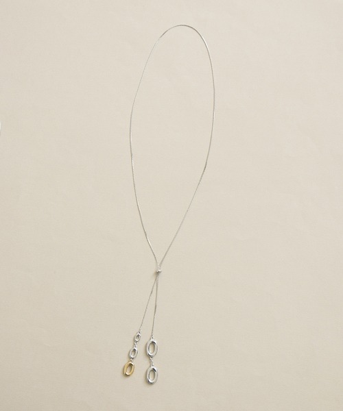 KATHARINE ROSS（キャサリンロス）の「【KATHARINE ROSS】【Joli&Micare】サークルTWOフォーカススライダー（ネックレス・レディース・シルバー・MEDIUM）」の12枚目の写真