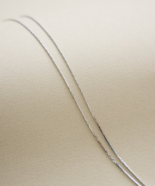 KATHARINE ROSS（キャサリンロス）の「【KATHARINE ROSS】【Joli&Micare】サークルTWOフォーカススライダー（ネックレス・レディース・シルバー・MEDIUM）」の16枚目の写真