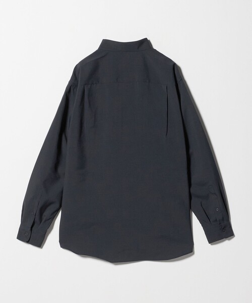 green label relaxing(グリーンレーベルリラクシング)の「【WEB限定】AIRLY ポプリン ジャストルーズ シャツ(シャツ/ブラウス・メンズ・ネイビー/モカ/ダークブラウン・XL/L/S/M)」の18枚目の写真