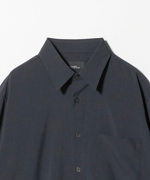 green label relaxing(グリーンレーベルリラクシング)の「【WEB限定】AIRLY ポプリン ジャストルーズ シャツ(シャツ/ブラウス・メンズ・ネイビー/モカ/ダークブラウン・XL/L/S/M)」の19枚目の写真