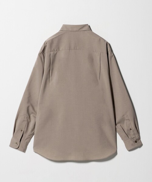 green label relaxing(グリーンレーベルリラクシング)の「【WEB限定】AIRLY ポプリン ジャストルーズ シャツ(シャツ/ブラウス・メンズ・ネイビー/モカ/ダークブラウン・XL/L/S/M)」の22枚目の写真
