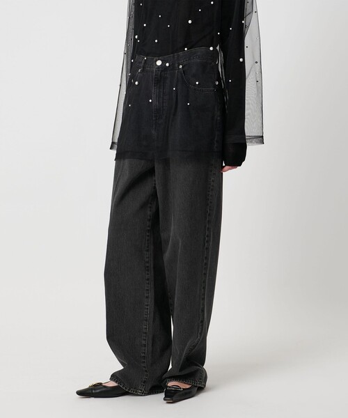 AEWEN MATOPH＞デニムタックパンツ（デニムパンツ）｜AEWEN MATOPH