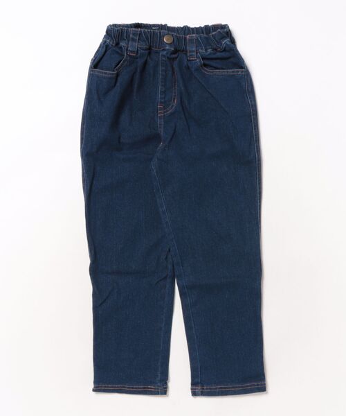 KiCCOLY（キッコリー）の「ｽﾄﾚｯﾁﾊﾟﾝﾂ（デニムパンツ・キッズ・ブラック/ベージュ/グリーン/ネイビー/ブルー/グレー・150cm/140cm/130cm/120cm/110cm）」の5枚目の写真
