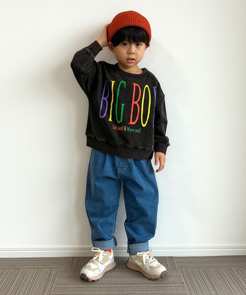 KiCCOLY（キッコリー）の「ｽﾄﾚｯﾁﾊﾟﾝﾂ（デニムパンツ・キッズ・ブラック/ベージュ/グリーン/ネイビー/ブルー/グレー・150cm/140cm/130cm/120cm/110cm）」の12枚目の写真