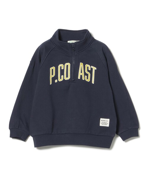 BEAMS mini（ビームスミニ）の「ハーフジップ スウェット プルオーバー 2025FW（90～140cm）（スウェット・キッズ・ナチュラル/ネイビー・110/100/90/140/130/120）」の19枚目の写真