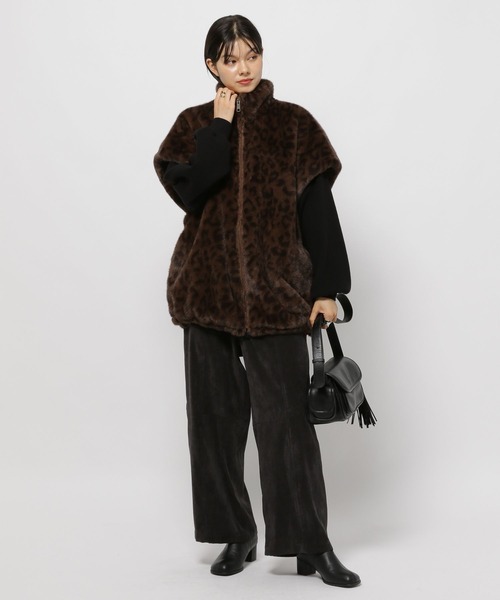 ミンクファーベスト（ベスト）｜niko and（ニコアンド）の