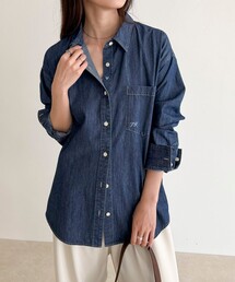 fredy emue | 【大人気リバイバル】FR刺繍デニムシャツ(シャツ/ブラウス)