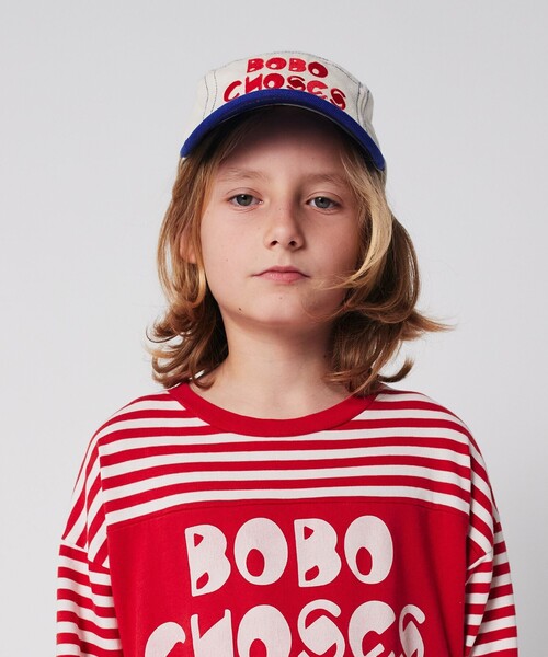 boboセール中 BOBO CHOSES / キッズ BOBO ロゴ CAP 2025FW（52～54cm）（キャップ