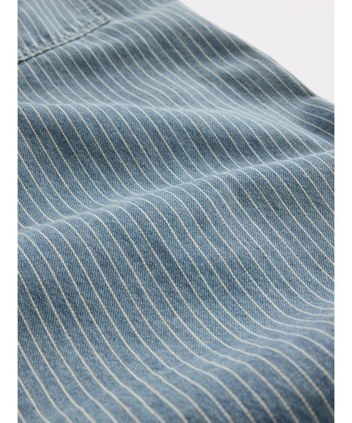 セール】ストライプバギーデニム（デニムパンツ）｜GAP