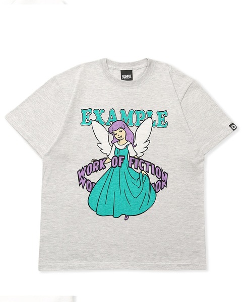 EXAMPLE（エグザンプル）の「EXAMPLE FAIRY S/S TEE（Tシャツ/カットソー・メンズ・アッシュ/ブラック/ライトピンク/ホワイト・XL/L/XXL/M）」の3枚目の写真
