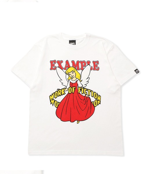 EXAMPLE（エグザンプル）の「EXAMPLE FAIRY S/S TEE（Tシャツ/カットソー・メンズ・アッシュ/ブラック/ライトピンク/ホワイト・XL/L/XXL/M）」の7枚目の写真