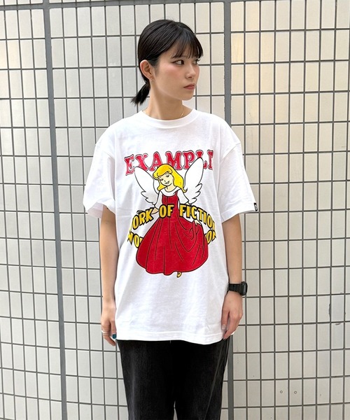 EXAMPLE（エグザンプル）の「EXAMPLE FAIRY S/S TEE（Tシャツ/カットソー・メンズ・アッシュ/ブラック/ライトピンク/ホワイト・XL/L/XXL/M）」の20枚目の写真
