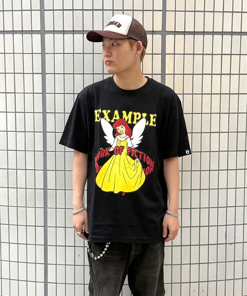 EXAMPLE（エグザンプル）の「EXAMPLE FAIRY S/S TEE（Tシャツ/カットソー・メンズ・アッシュ/ブラック/ライトピンク/ホワイト・XL/L/XXL/M）」の14枚目の写真
