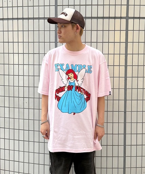 EXAMPLE（エグザンプル）の「EXAMPLE FAIRY S/S TEE（Tシャツ/カットソー・メンズ・アッシュ/ブラック/ライトピンク/ホワイト・XL/L/XXL/M）」の16枚目の写真