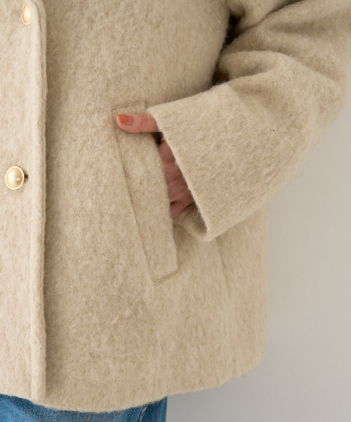 セール】【追加4】【一部店舗限定】ラメシャギースライバーPコート