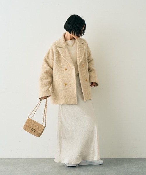 セール】【追加4】【一部店舗限定】ラメシャギースライバーPコート