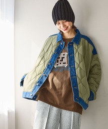 niko and... | デニムキルトドッキングジャケット(その他アウター)