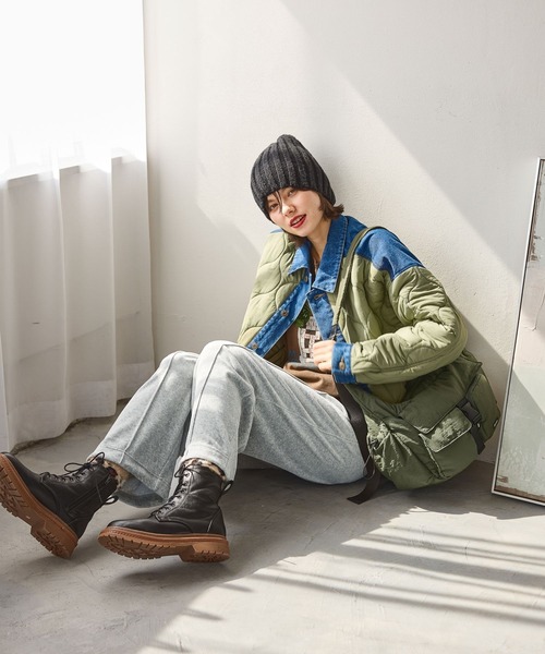 ニコアンド　デニムジャケット niko and（ニコアンド）｜デニムジャケット（ブルー系）一覧