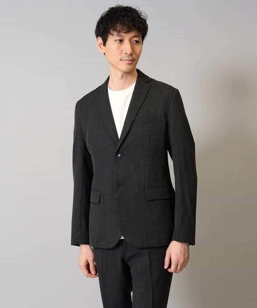 a.v.v(アーヴェヴェ)の「【イージーケア/シワになりにくい】スマートジャケット 秋リライト【洗濯機で洗える/ストレッチ】〈ON/OFF SERIES〉(テーラードジャケット・メンズ・ネイビー/チャコールグレー・44/46/48/50)」の22枚目の写真