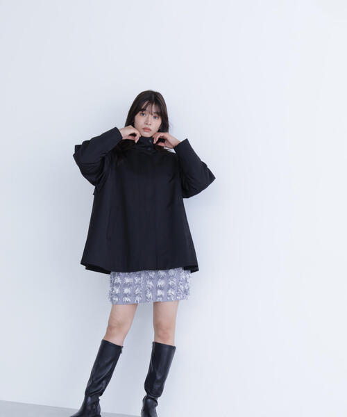 ella_selectshop ビッグカラーテントブルゾン eLLa ビッグカラーテントブルゾン ella_selectshopオンライン