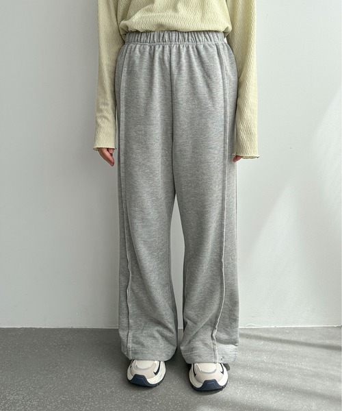 PILIT（ピリット）の「2way スウエットパンツ（スウェットパンツ・レディース・ブラック/杢グレー・MEDIUM）」の17枚目の写真