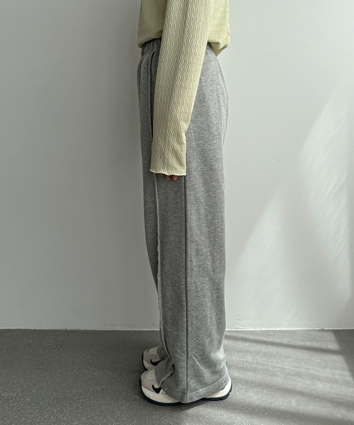 PILIT（ピリット）の「2way スウエットパンツ（スウェットパンツ・レディース・ブラック/杢グレー・MEDIUM）」の18枚目の写真