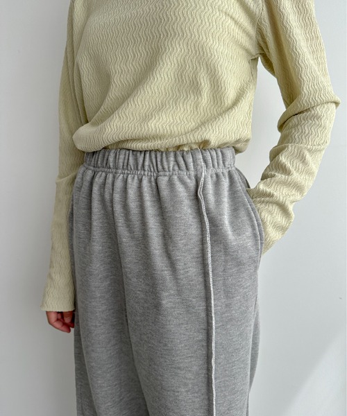 PILIT（ピリット）の「2way スウエットパンツ（スウェットパンツ・レディース・ブラック/杢グレー・MEDIUM）」の20枚目の写真